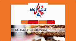 Desktop Screenshot of leosgrill.de